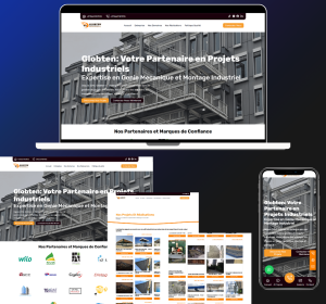 Globten.ma – BTP & Metal Construction Company Website