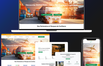somatrac.ma – Machinery Transport Rental Website