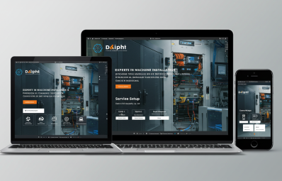daipht.com – Industrial Emailing & Machine Installation Project